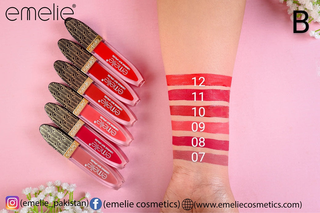 Emelie Silky Lip Gloss (6pc Set)