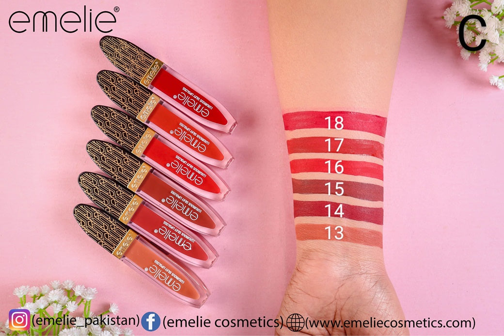 Emelie Silky Lip Gloss (6pc Set)