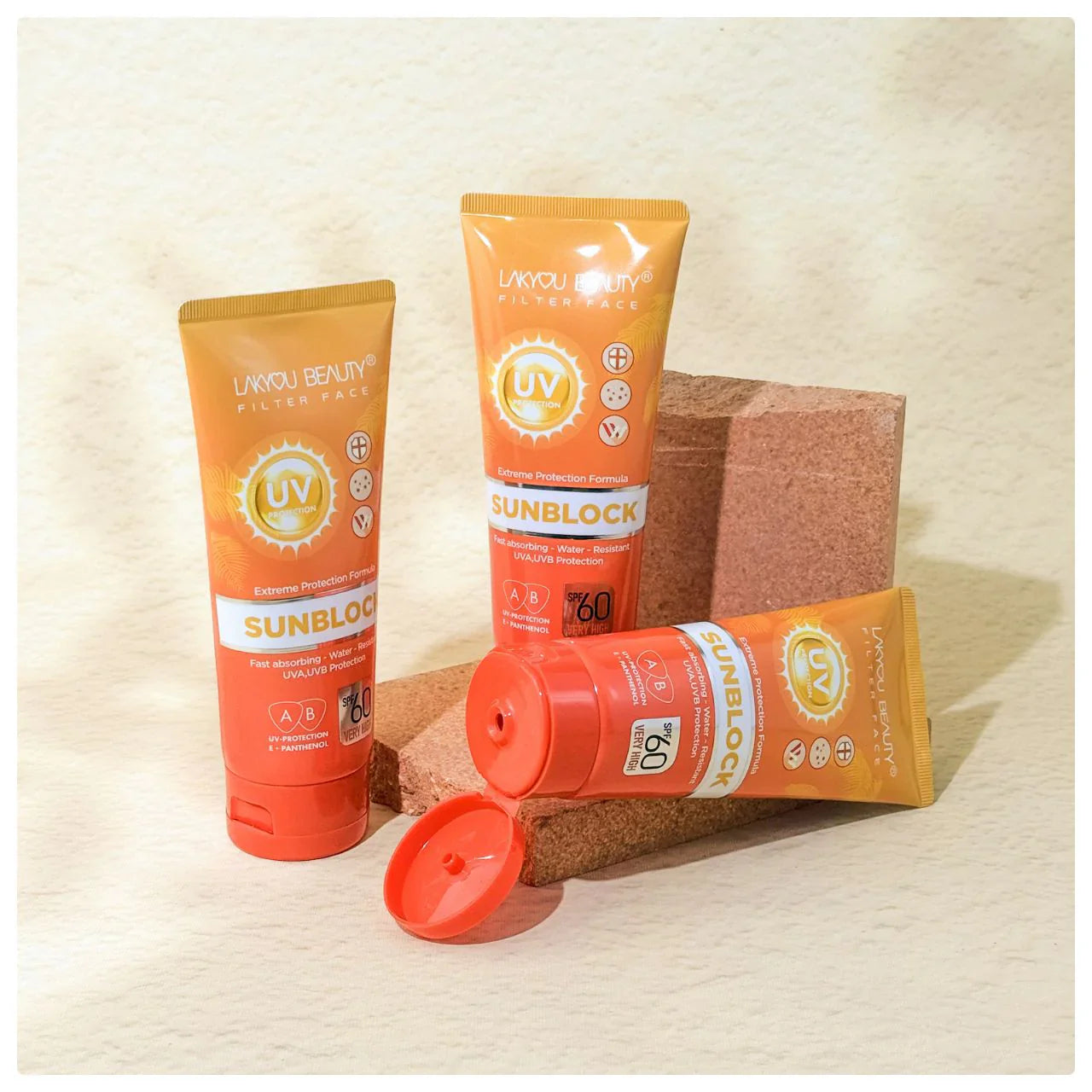 Lakyou Beauty UV Protection Extreme Protection Formula Sunblock SPF60