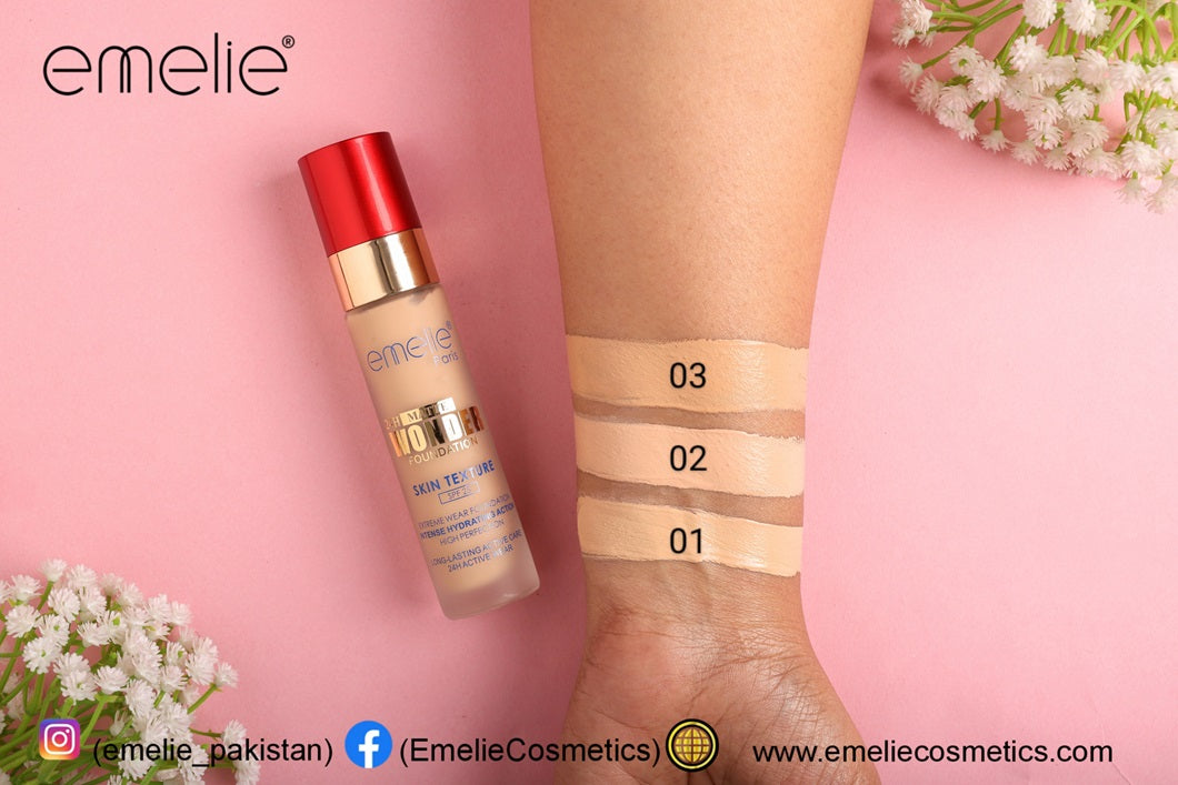 24H Matte Wonder Foundation - SPF 25 - 30ml