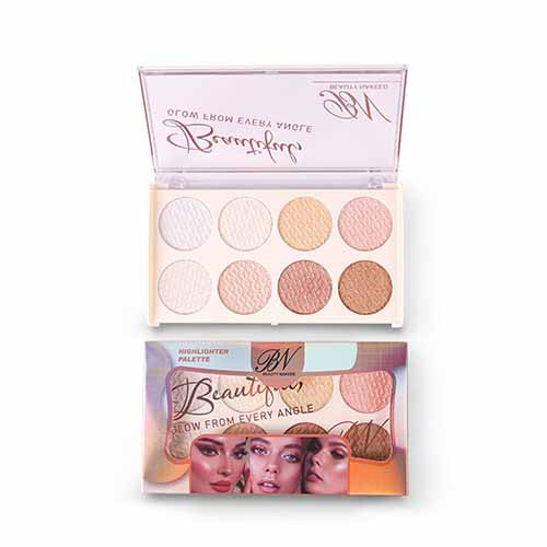 Beauty Naked Highlighter Palette - 08 Shades