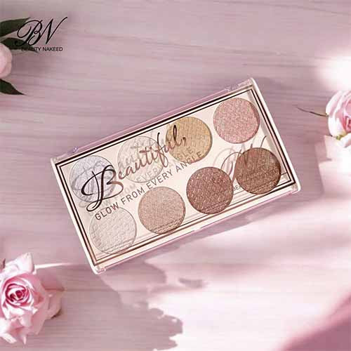 Beauty Naked Highlighter Palette - 08 Shades