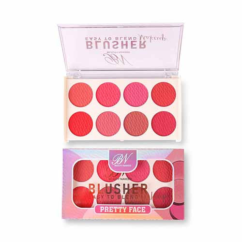 Beauty Naked Blusher palette - 08 Shades