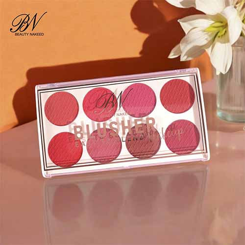 Beauty Naked Blusher palette - 08 Shades