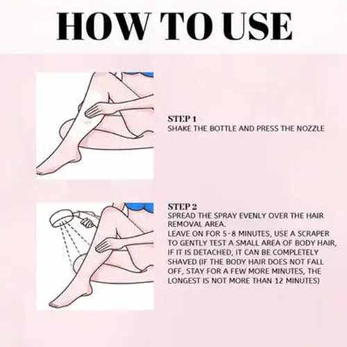 Chirs’s Sensitive Hair Removal Spray