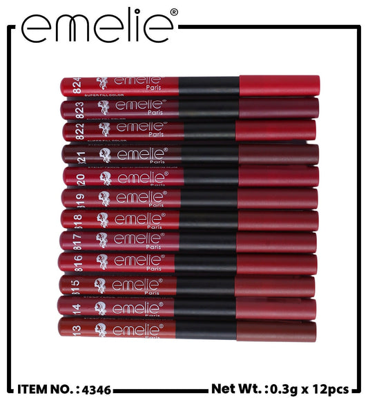 Emelie Matte Lip & Eye Pencil – Long Lasting, Smudge-Proof, Multi-Use Beauty Essential