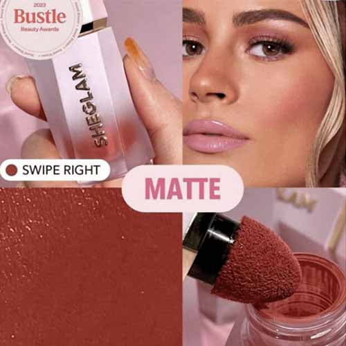 Sheglam Color Bloom Liquid Blush 5.2ml - Swipe Right (Natural Finish)