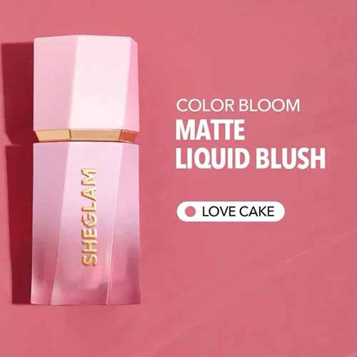 SHEGLAM Color Bloom Liquid Blush - 5.2ml (Shade - Love Cake)