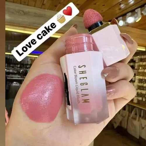 SHEGLAM Color Bloom Liquid Blush - 5.2ml (Shade - Love Cake)