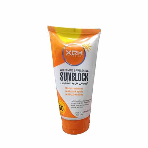 XQM Whitening & Vanishing Sunblock SPF 60, 150g