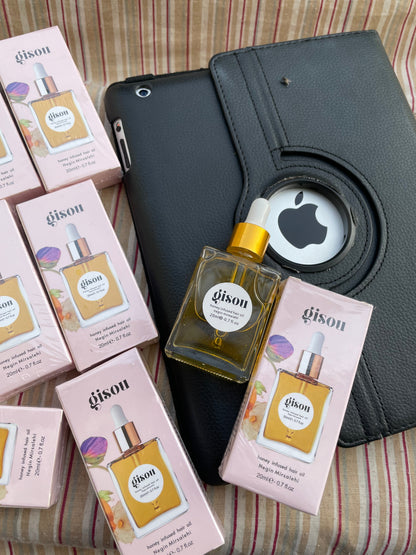 Gisou Honey Infused Hair Oil – Nourishing Shine & Repair