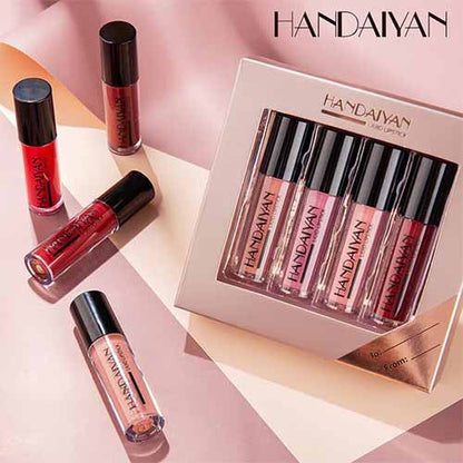 Handaiyan Matt Magic: 4-Color Lip Gloss Set
