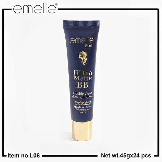 Emelie Ultra Matte BB Foundation Tube - 45g
