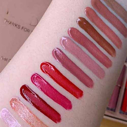 Long-Lasting Lip Gloss Set - 12 Pcs by Mocallure