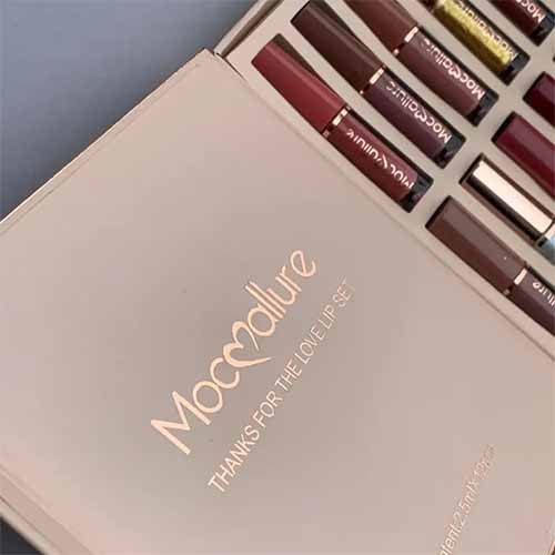 Long-Lasting Lip Gloss Set - 12 Pcs by Mocallure