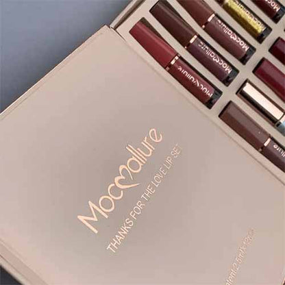 Long-Lasting Lip Gloss Set - 12 Pcs by Mocallure