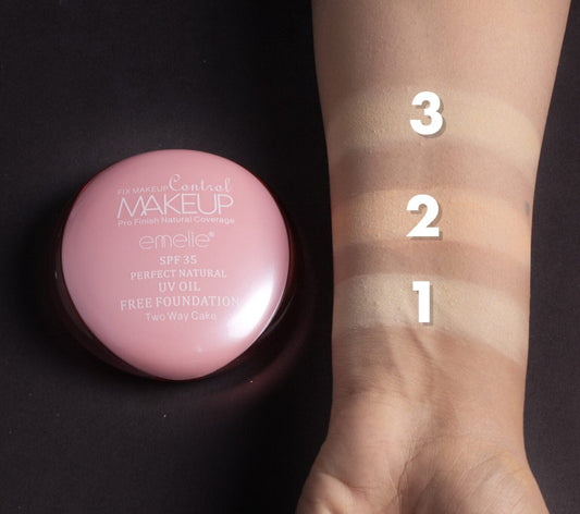 Emelie Two Way Face Powder Cake