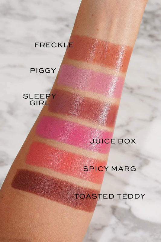RHODE | toasted teddy Pocket Blush & espresso Peptide Lip Tint Duo