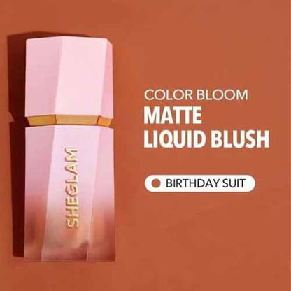SHEGLAM Color Bloom Liquid Blush 5.2ml - (Shade - Birthday Suit)